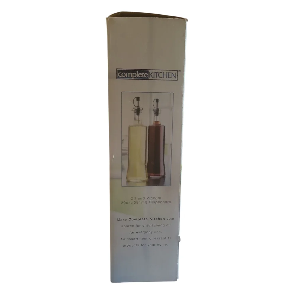 NIB Complete Kitchen Oil Vineagar Dispenser